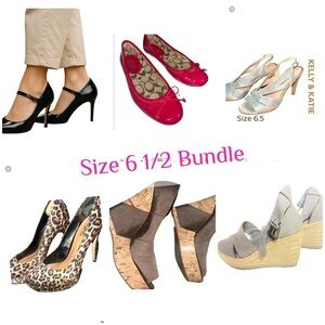 Bundle of Beautiful Shoes -Size 6 1/2